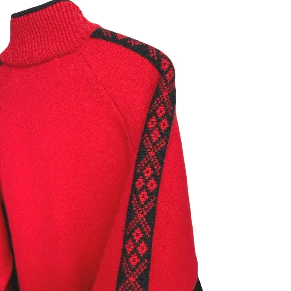 NORSKWEAR 100% Wool Full Zip Cardigan Sweater Jacket Vintage Unisex Size Small‎ - Picture 11 of 14